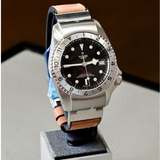 TUDOR Black Bay Brown Leather Strap