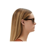 EXT Squared Havana Frame Sunglasses