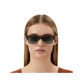 NB Rectangular Bicolor Frame Sunglasses