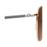 MS Squared Gr Gold Col Frame Sunglasses