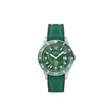 MB WATCH 1858 STEEL CERAMIC 41MM AUTOMATIC GREEN DIAL GREEN RUBBER