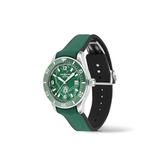 MB WATCH 1858 STEEL CERAMIC 41MM AUTOMATIC GREEN DIAL GREEN RUBBER