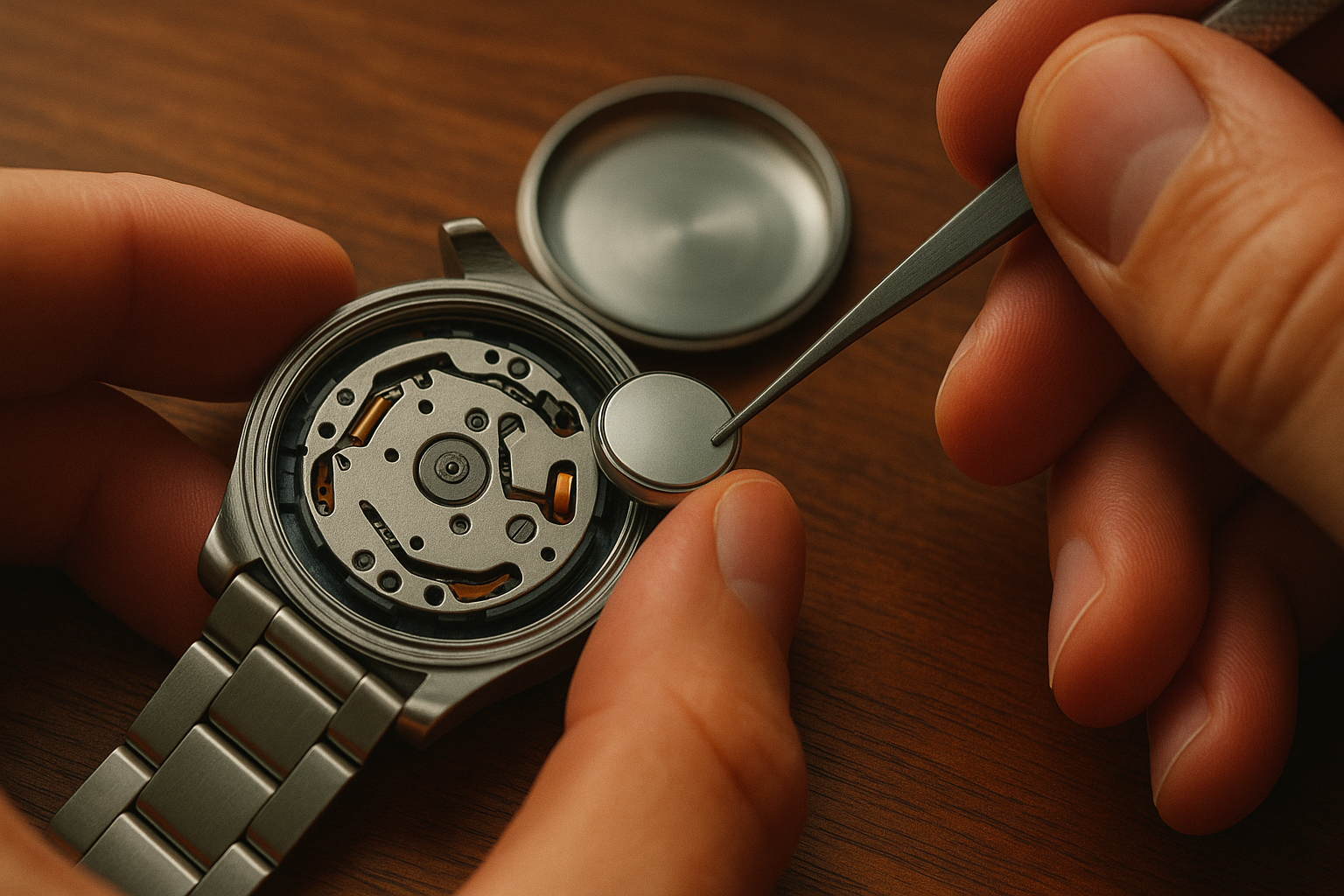 Servicio de pila para relojes